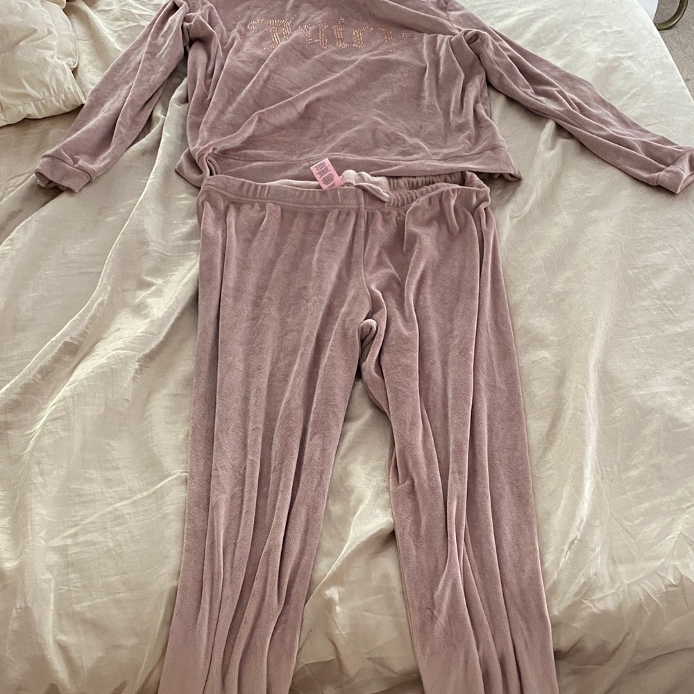 Juicy Couture Mauve Velour Top